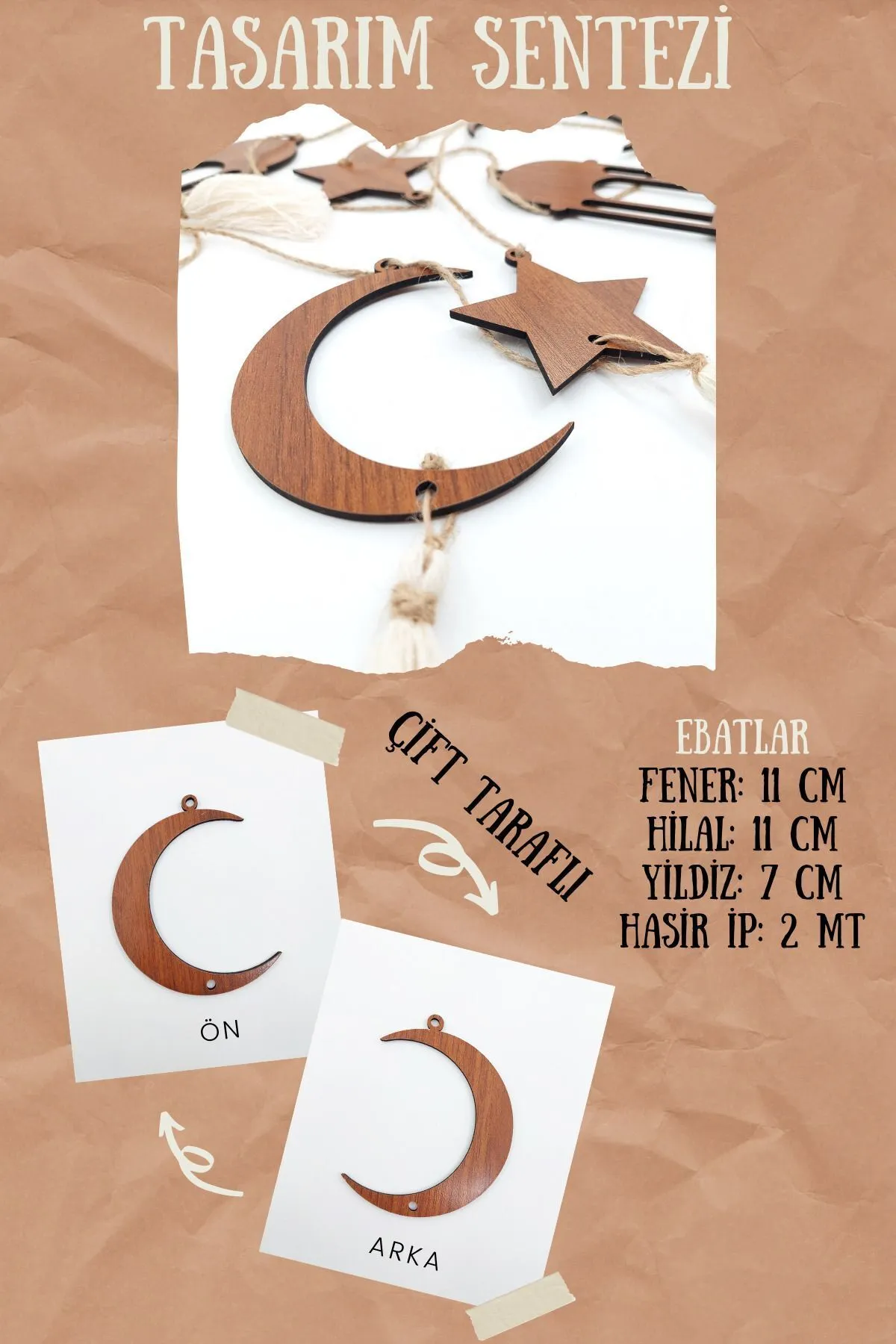 Ramadan Decorations Wooden Led Light Ramadan Eid Mubarak