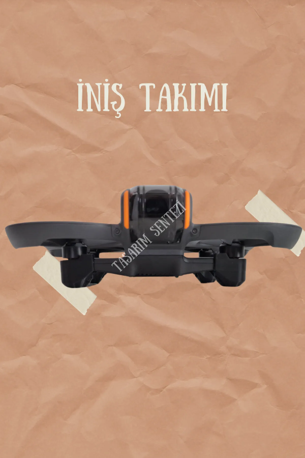 Dji Avata 2 Drone Uyumlu İniş Takımı V2 