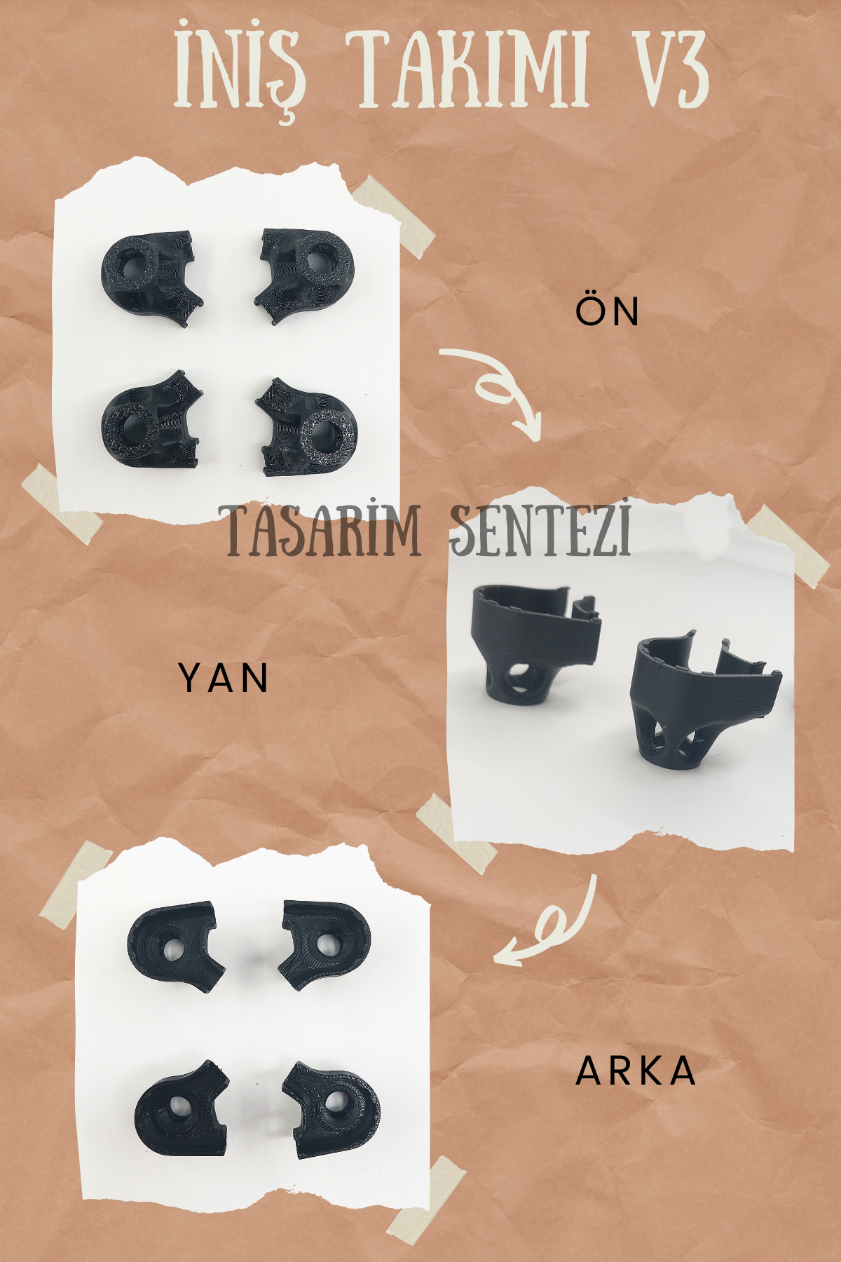 Dji Avata 2 Drone Uyumlu İniş Takımı V3