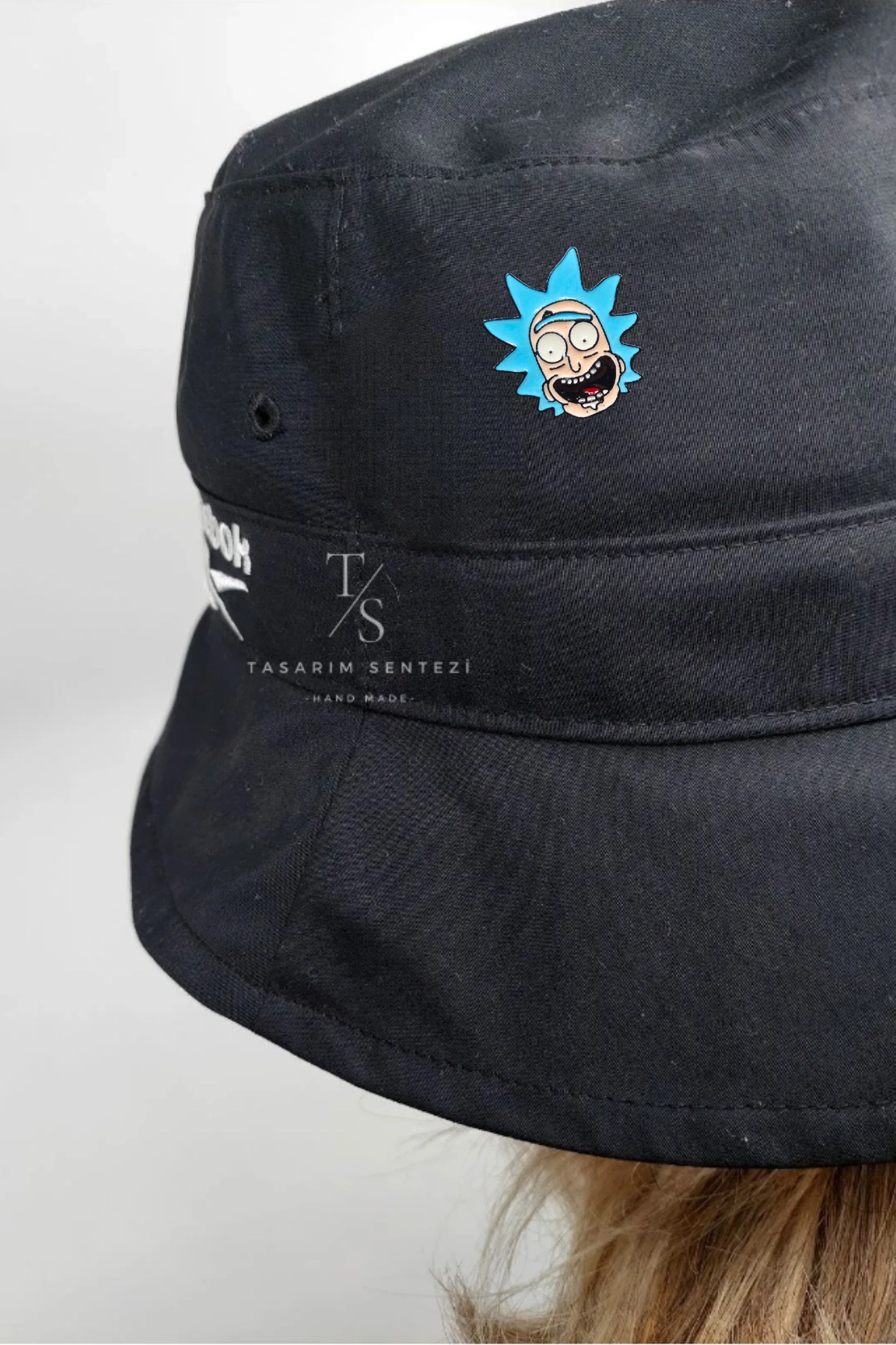 Badge Metal Rick And Morty Rick Sanchez Character