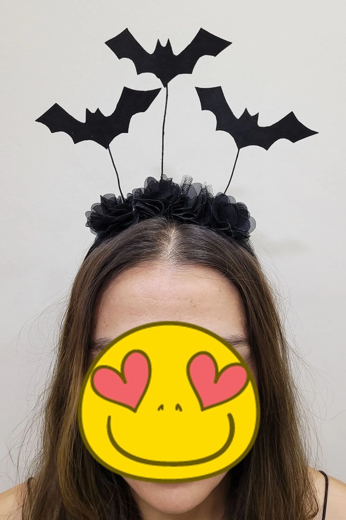 Siyah Yarasa Taç Halloween Cadilar Bayrami Yılbaşı Christmas 