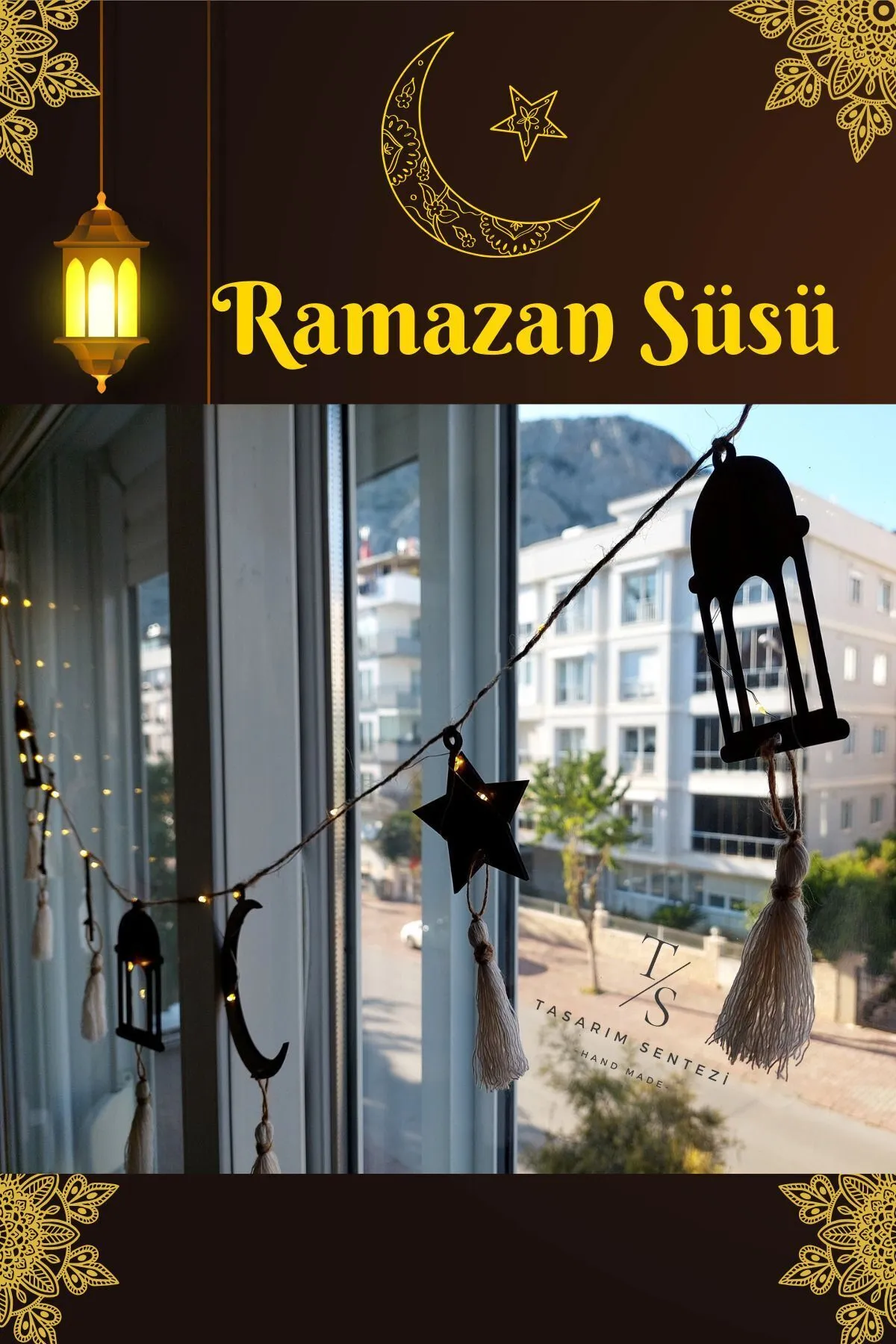 Ramadan Decorations Wooden Led Light Ramadan Eid Mubarak