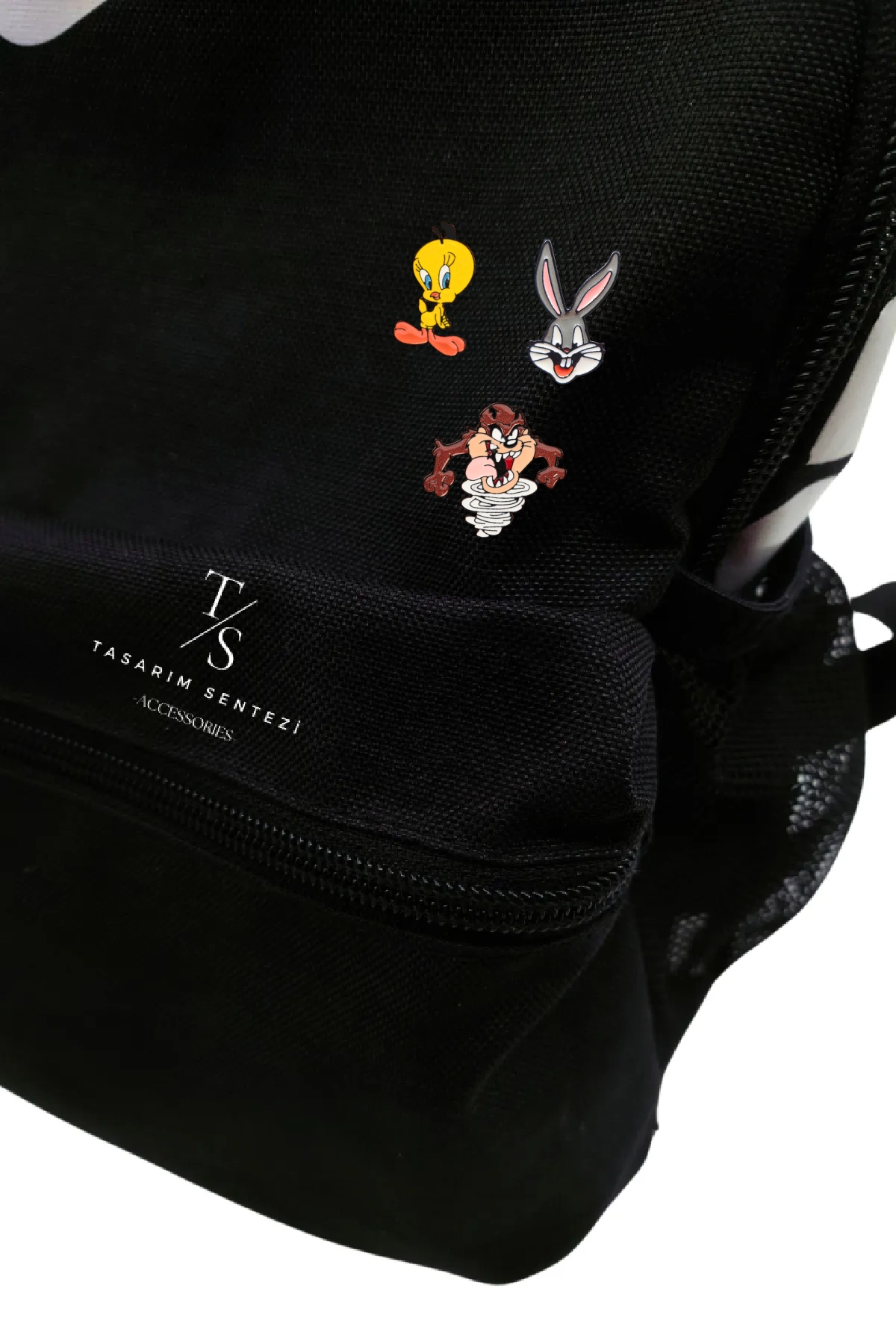 Rozet Metal 3’lü Bugs Bunny Tweety Tazmanya Canavari