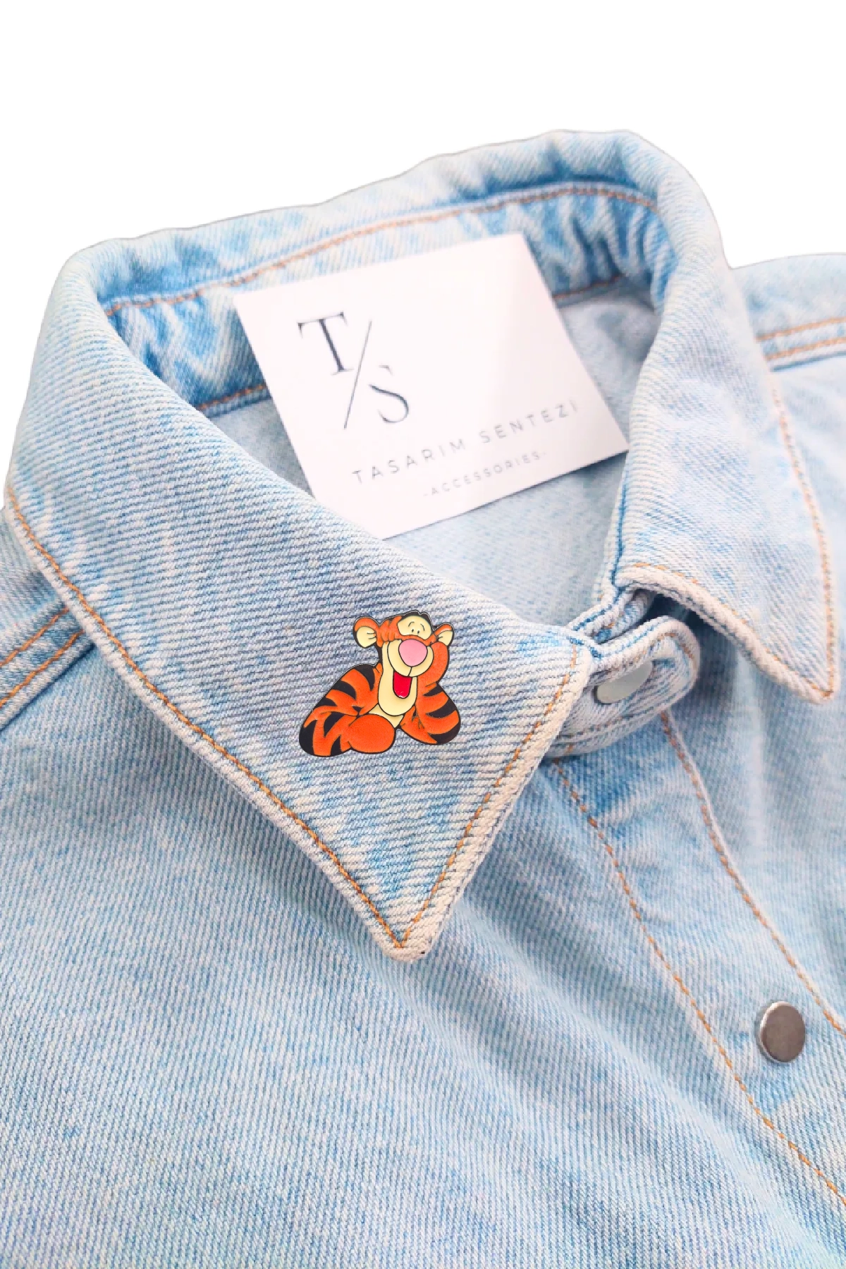 Badge Metal Tiger Tigger Winnie The Pooh