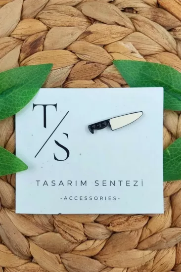 Rozet Metal Bıçak Et MasterChef Kasap Knife