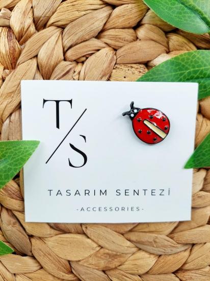 Rozet Metal Uğur Böceği Şans