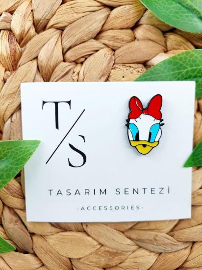 Rozet Metal Daisy Duck Ördek Çizgi Film