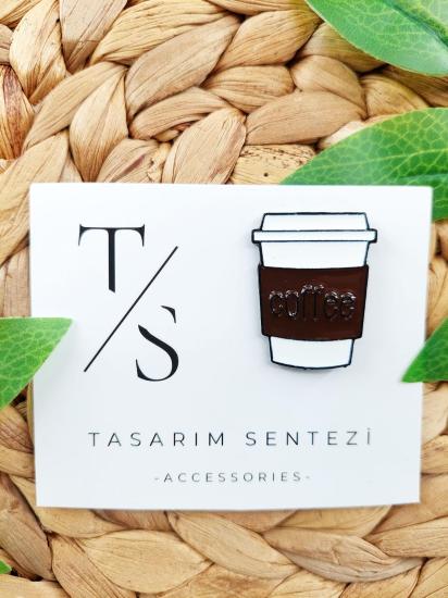 Rozet Metal Kahve Nescafe Coffea