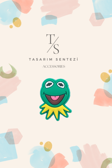 Rozet Silikon The Muppet Show Kurbağa Kermit