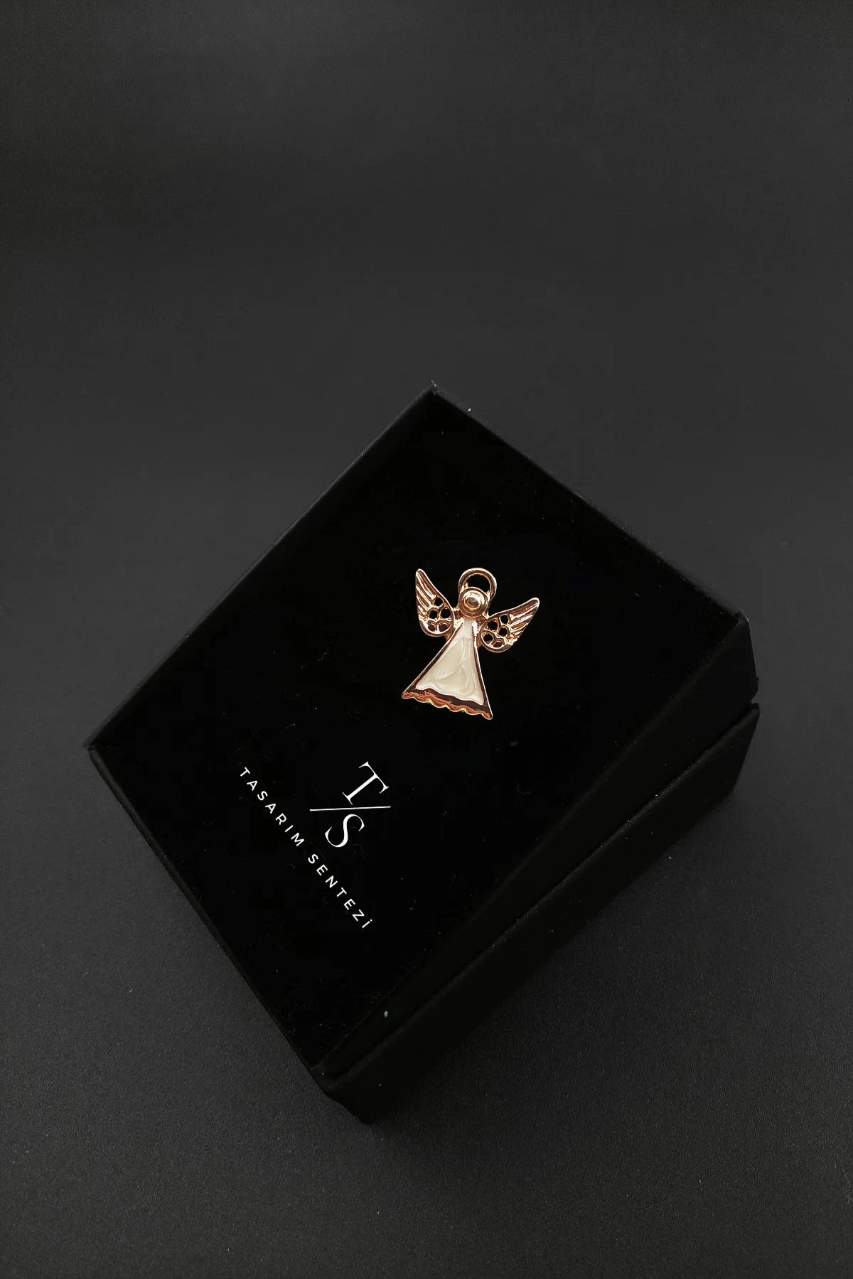 Brooch Metal Angel Hare Fairy Mini
