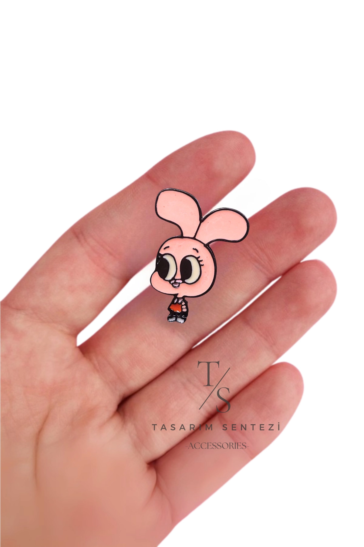 Rozet Metal Anais Watterson Gumball Figür