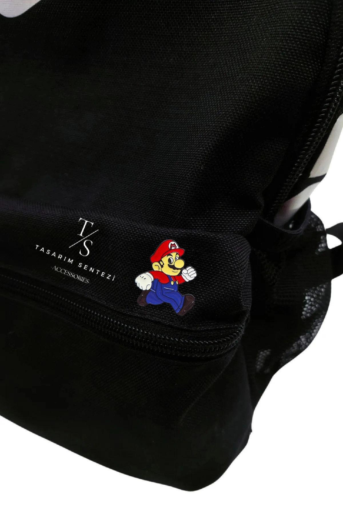 Rozet Metal Super Mario Bros Nistendo Oyun