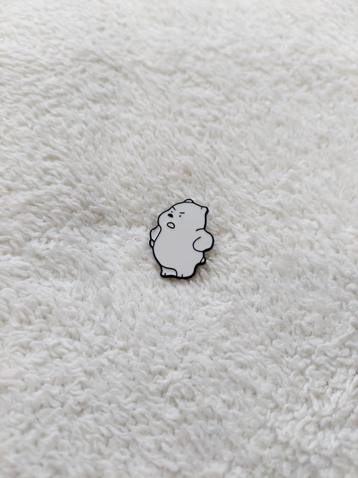 Rozet Metal Kafadar Ayı Bear Panda
