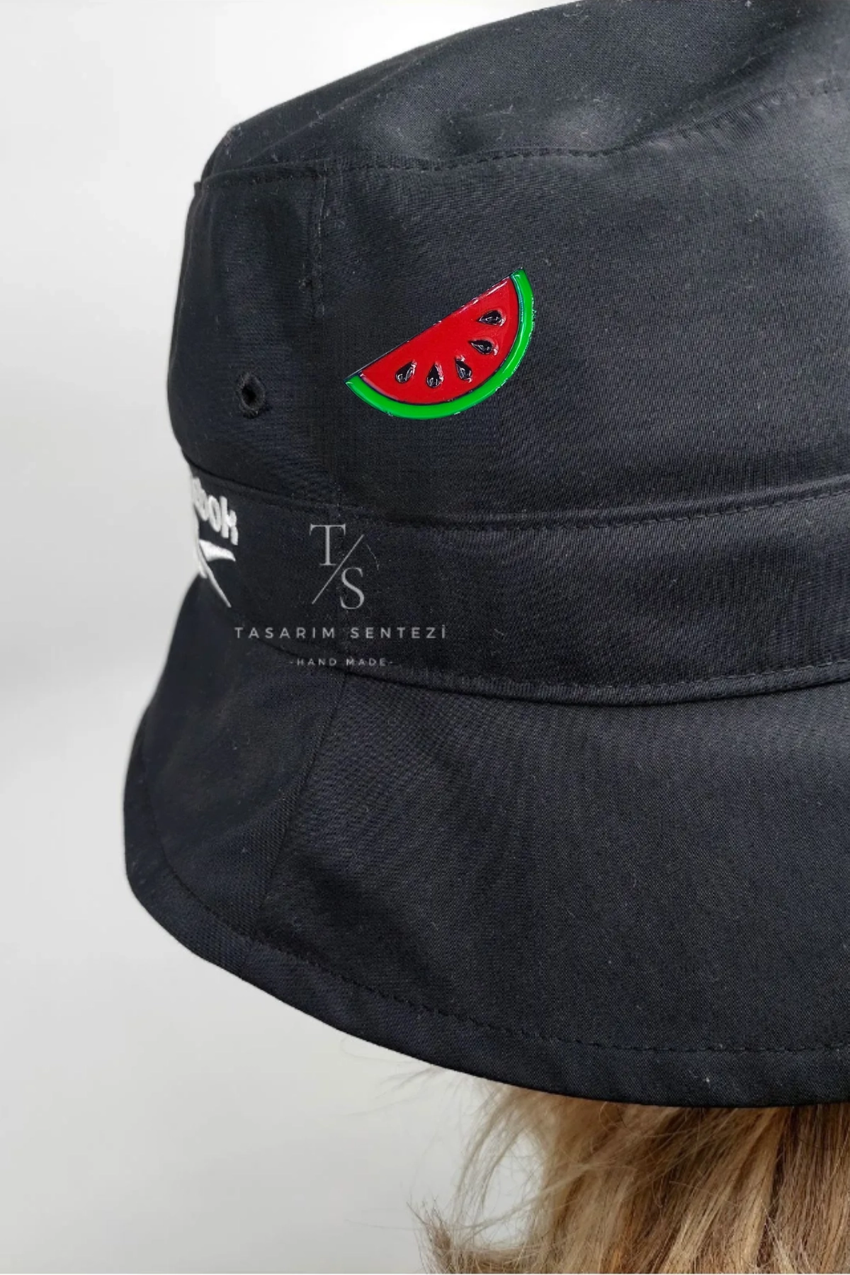 Rozet Metal Karpuz Dilimi Meyve Watermelon