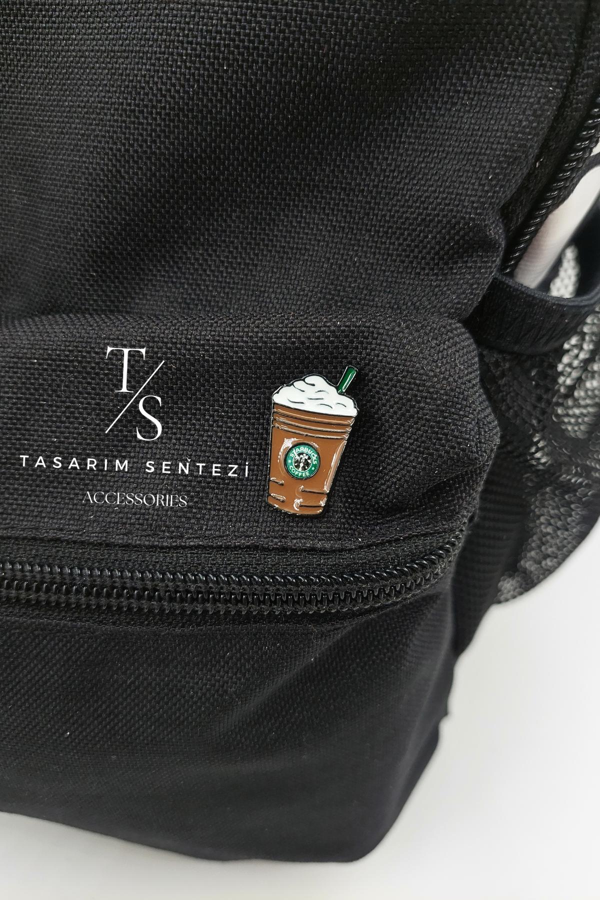 Badge Metal Coffee Starbucks Coffee Java Chip Chocolate