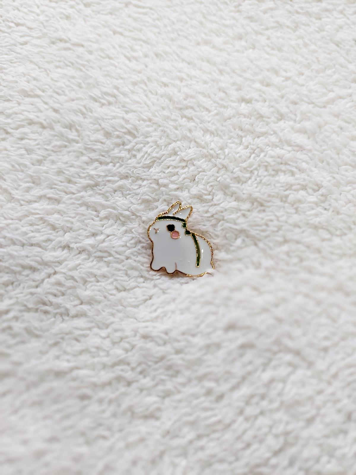 Badge Metal Rabbit Karate Kungfu