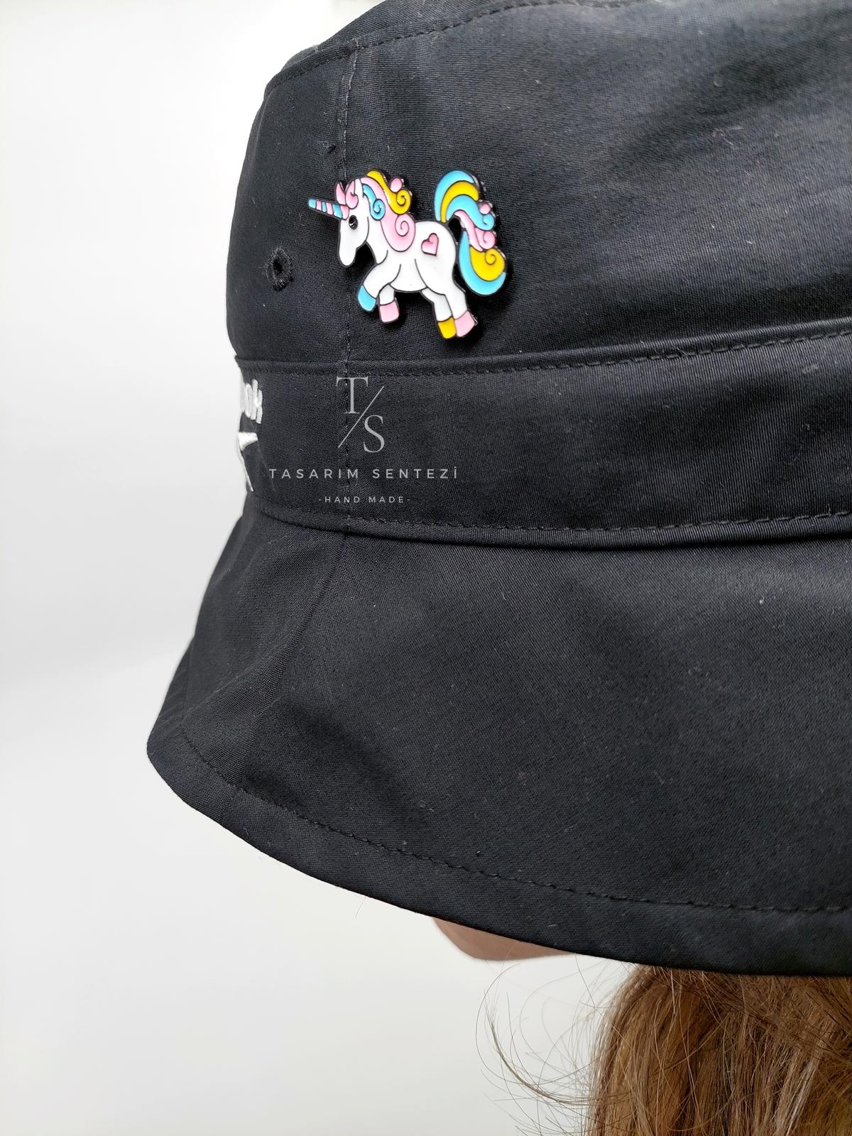Metal Unicorn Badge