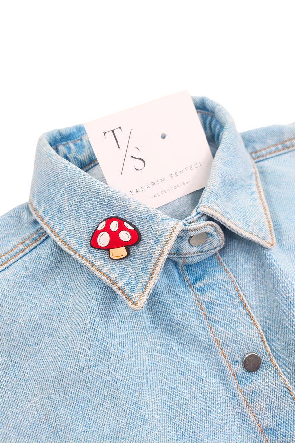 Badge Silicone Mushroom Mushroom Amanita