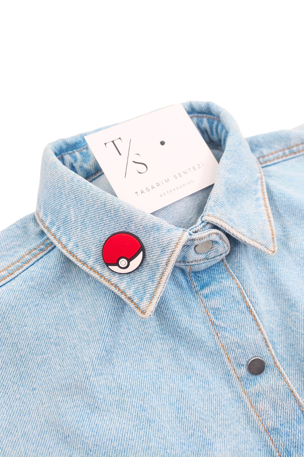 Rozet Silikon Pokemon Poke Topu Çizgi Film Pikachu