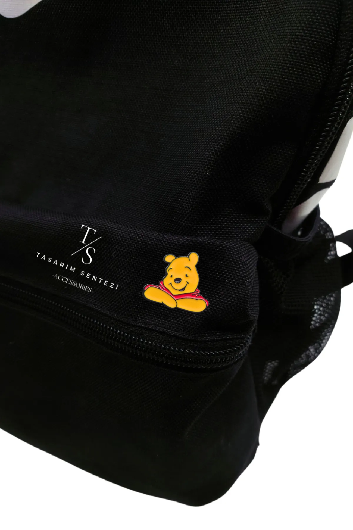 Rozet Metal Winnie The Pooh Ayı Winnie Kararkter