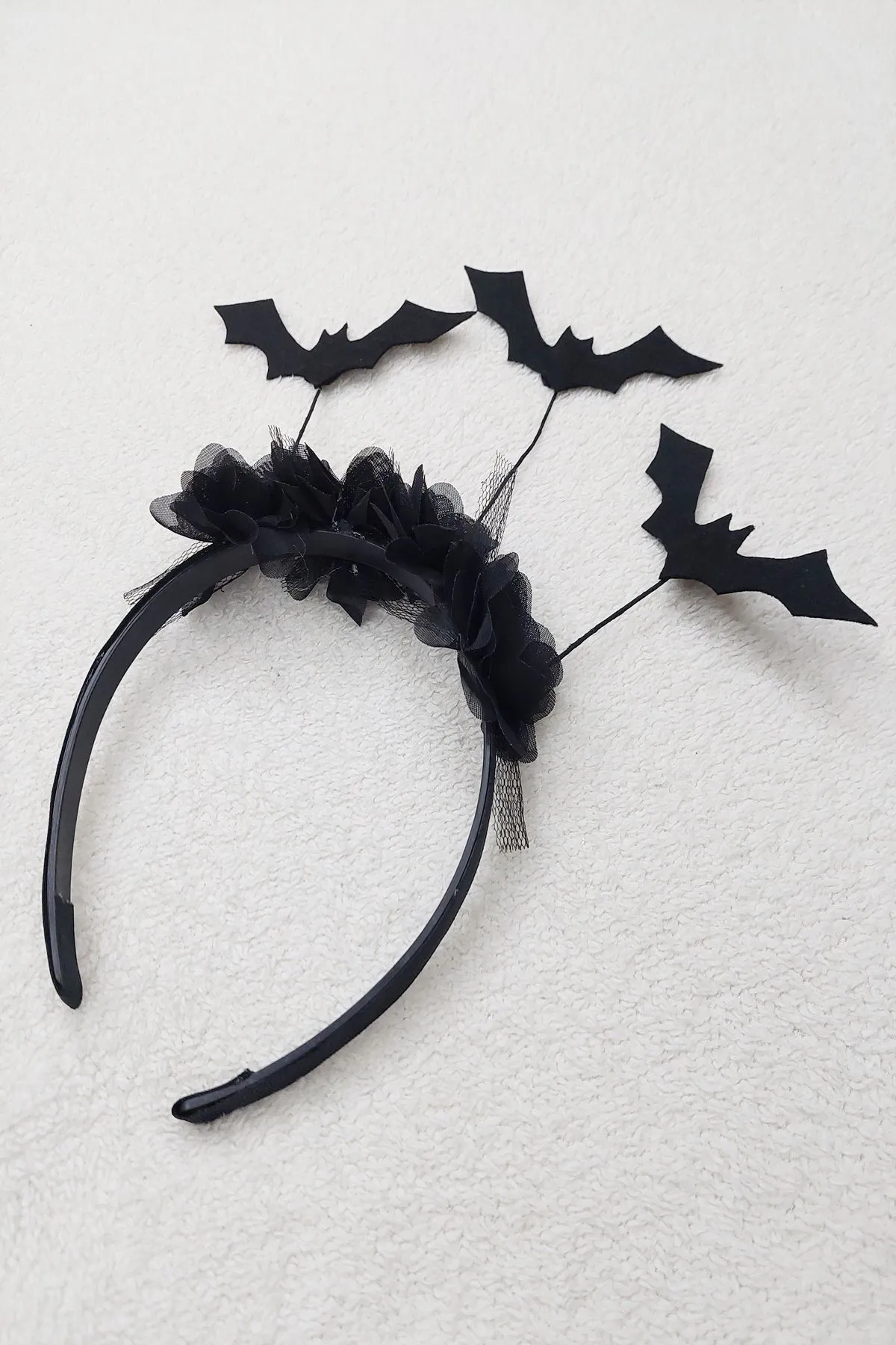 Siyah Yarasa Taç Halloween Cadilar Bayrami Yılbaşı Christmas 