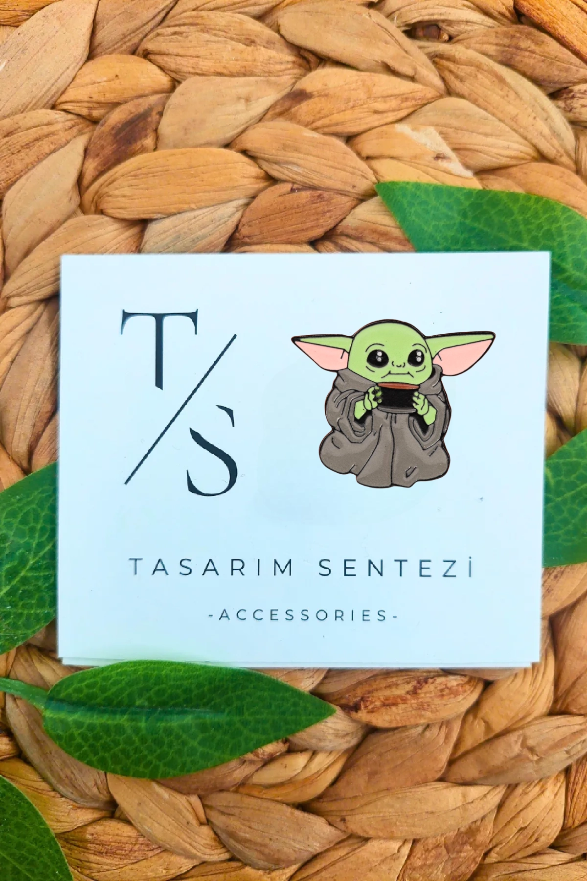 Rozet Metal Grogu Baby Yoda Star Wars The Mandalorian