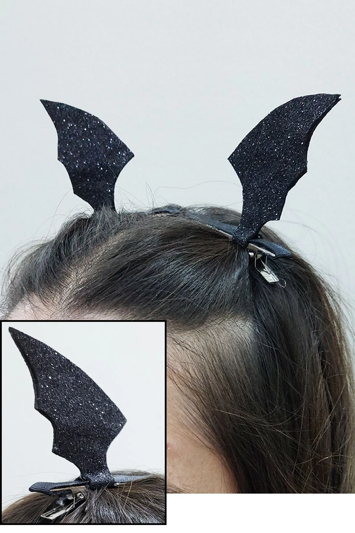 2’li Yarasa Toka Eva Siyah Halloween Cadilar Bayrami Yılbaşı Christmas 